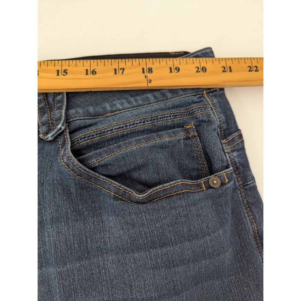 Democracy Plus Size 22w Ab'solution Dark Wash Str… - image 5